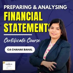 Preparing & Analysing Financial Statements
